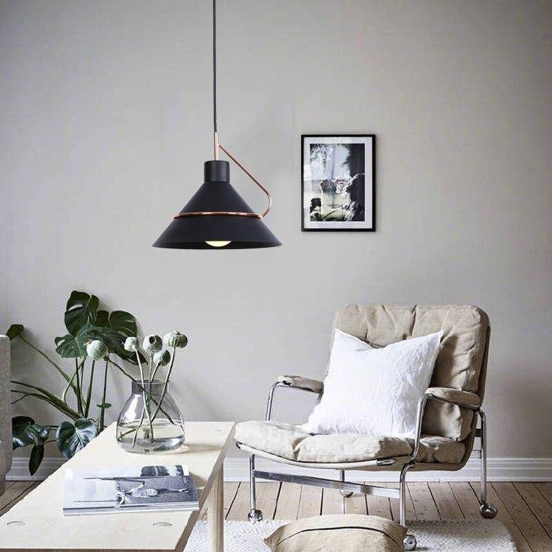 Suspension design à LED conique Pastoral - vue 7 sur 9