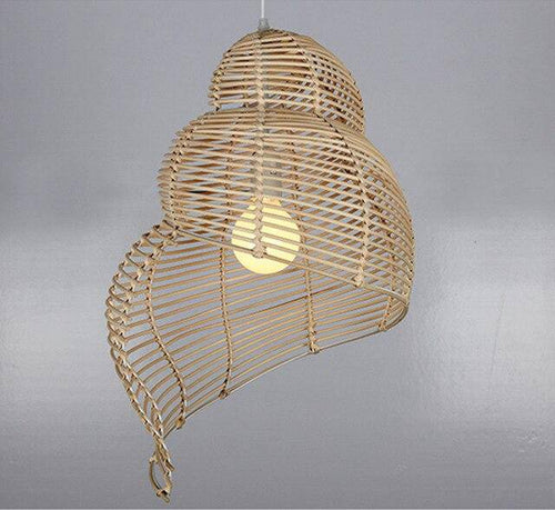 Suspension spirale en bois Asian - vue 6 sur 8