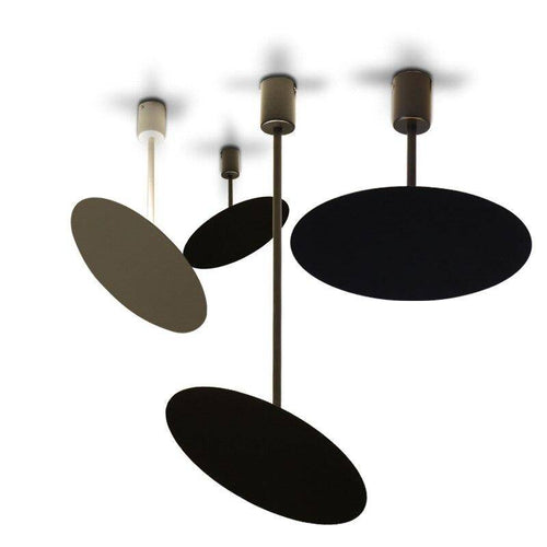 Suspension design LED avec barre métal ajustable Brief
