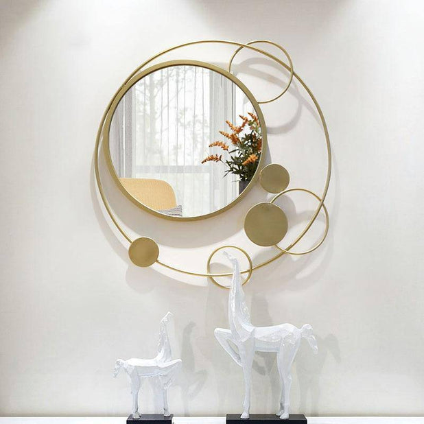 Miroir mural décoratif design à plusieurs ronds Porch