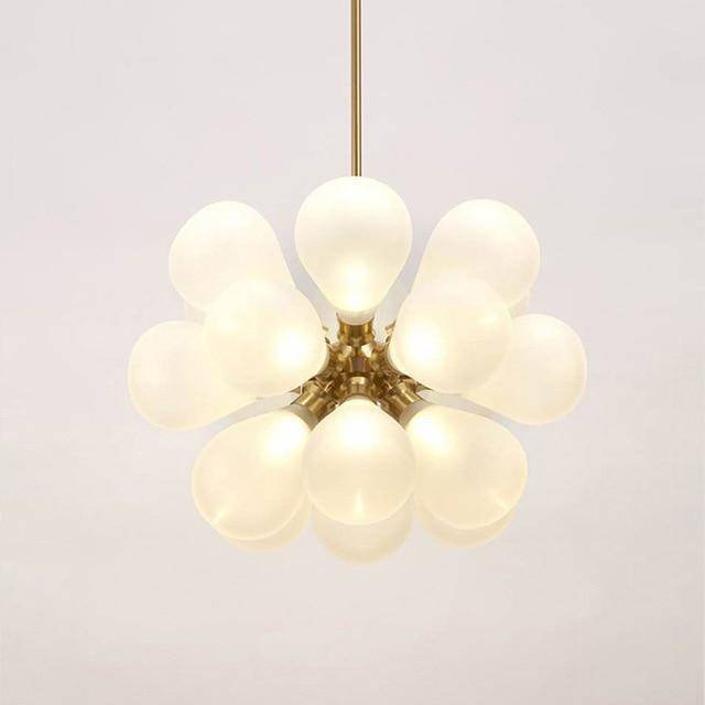 Suspension design LED en verre coloré Glass - vue 4 sur 4