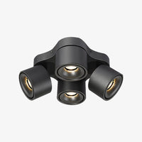 Spot moderne LED avec 4 lumières réglables Faling