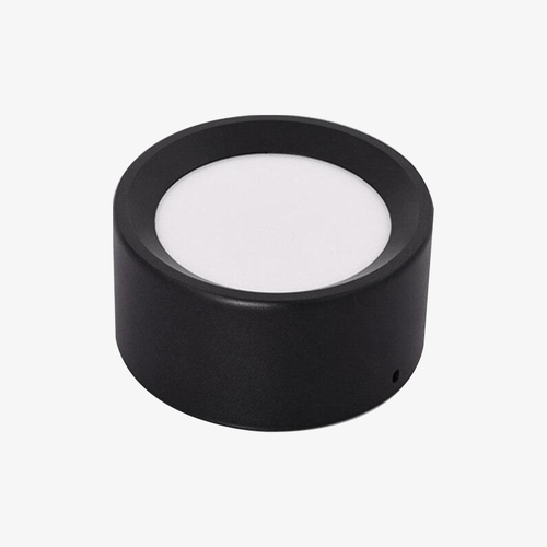 Spot rond à LED avec finitions modernes en aluminium