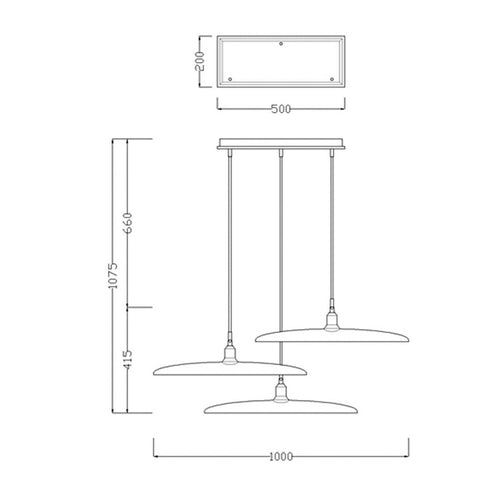 Suspension design à LED avec abat-jours en bois style Nordic - vue 19 sur 20