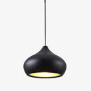 Suspension design à LED ovale de couleurs