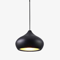 Suspension design à LED ovale de couleurs