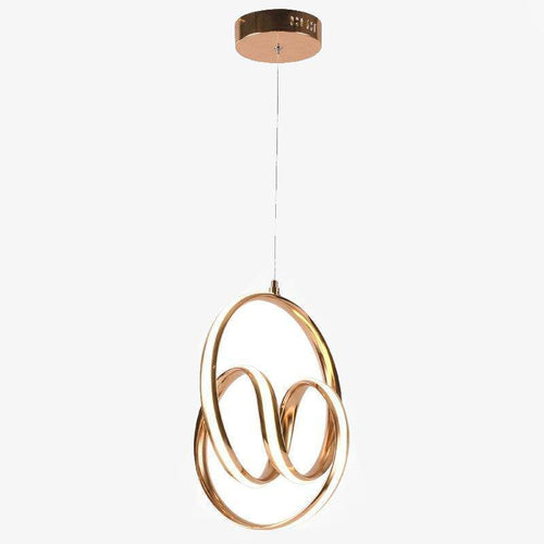 Suspension design arrondi doré Restaurant - vue 2 sur 5