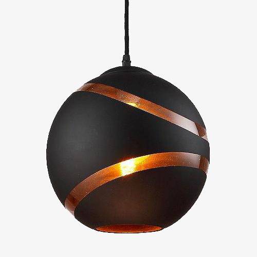 Suspension design boule découpée Creation