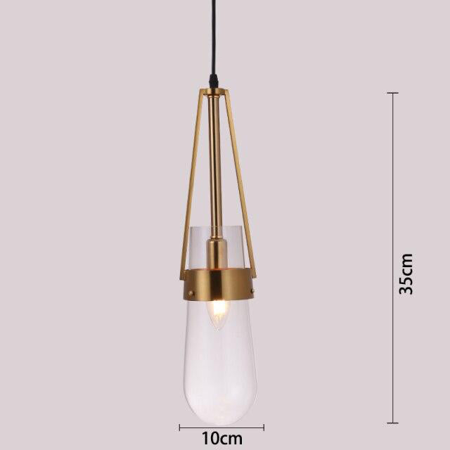 Suspension design en verre luxury Geralio - vue 5 sur 5