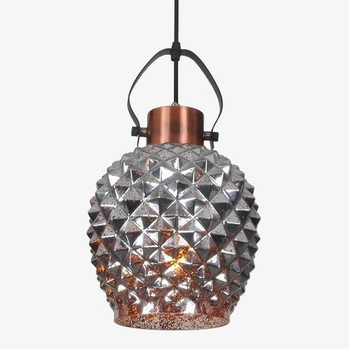 Suspension design LED à pics Art