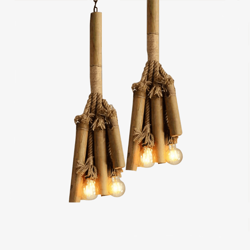 Suspension dynamites en bambou Hemp
