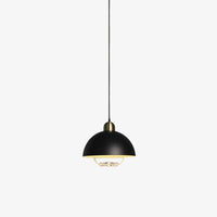 Suspension industrielle avec abat-jour arrondi Lyvia