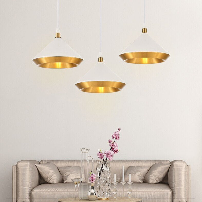 Suspension industrielle avec abat-jour droit tambour Graciella - vue 2 sur 5