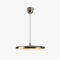 Suspension LED avec abat-jour plat arrondi Sysley
