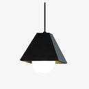Suspension LED triangulaire de couleur