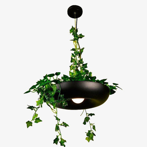 Suspension moderne arrondie pour plante Pot