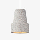 Suspension moderne avec abat-jour style pierre Kery
