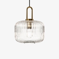 Suspension moderne avec différentes formes en verre Charlise