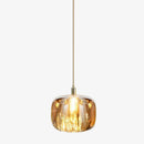 Suspension moderne en forme de pomme en verre Julye