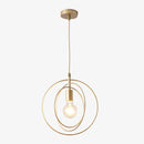 Suspension moderne LED avec formes géometriques Yria