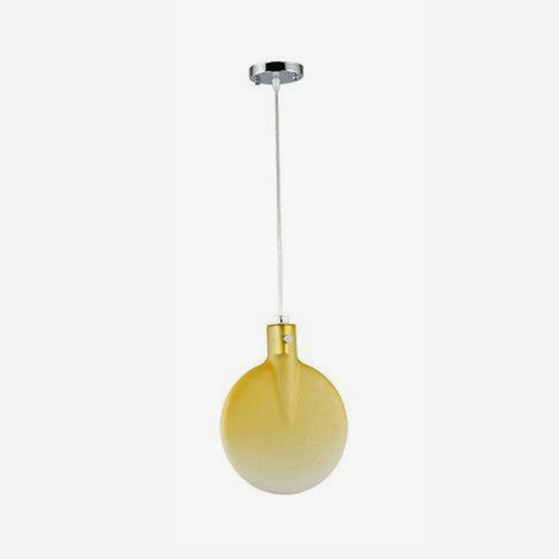 Suspension moderne LED en verre coloré Paddle - vue 2 sur 7