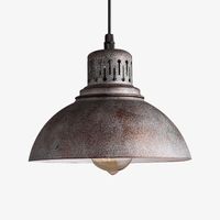Suspension rustique style retro en métal Cover
