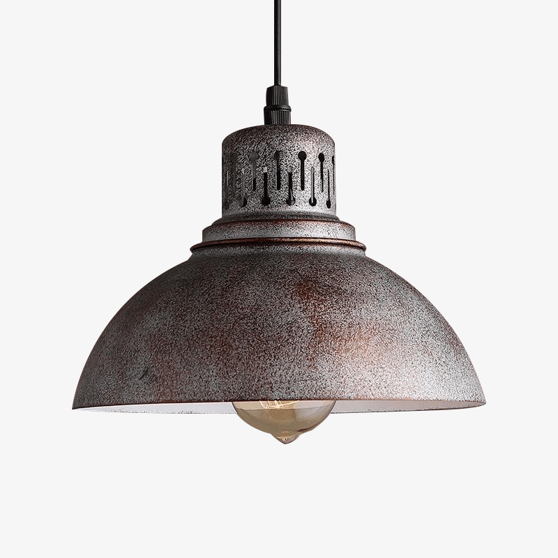 Suspension rustique style retro en métal Cover