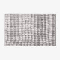 Tapis de bain rectangulaire coloré à boucles Chenille
