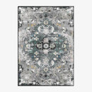 Tapis persan au style vintage gris Persy F