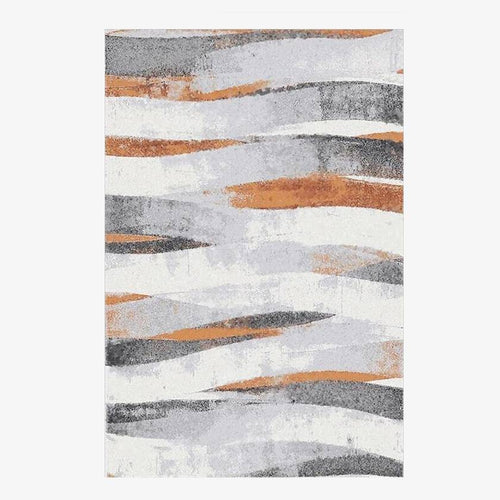 Tapis rectangle dessins gris Fashion