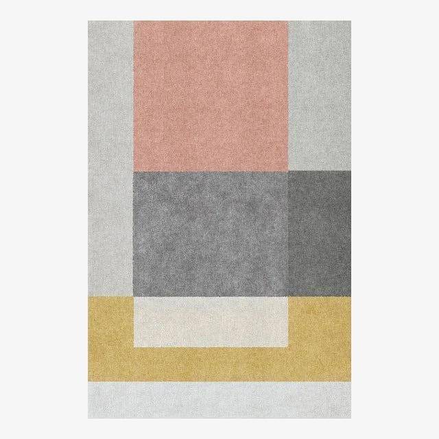 Tapis rectangle moderne géométrique Splice