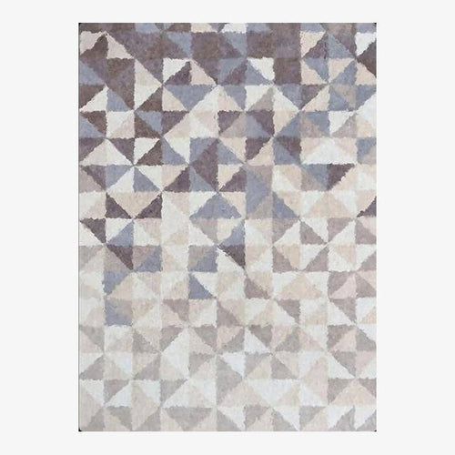 Tapis rectangle scandinave tons de beige