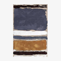 Tapis rectangle vintage artistique