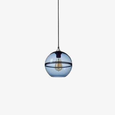 Suspension design LED avec boule en verre minimaliste Loft - vue 8 sur 8