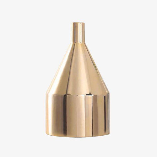 Vase design en céramique doré Mory A