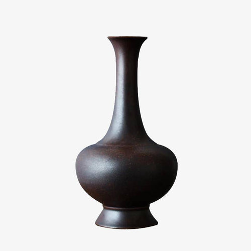 Vase design vintage en céramique - vue 2 sur 6